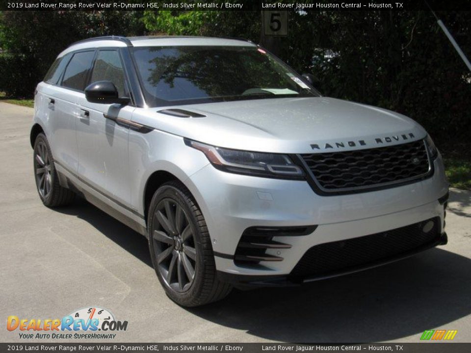 2019 Land Rover Range Rover Velar R-Dynamic HSE Indus Silver Metallic / Ebony Photo #2