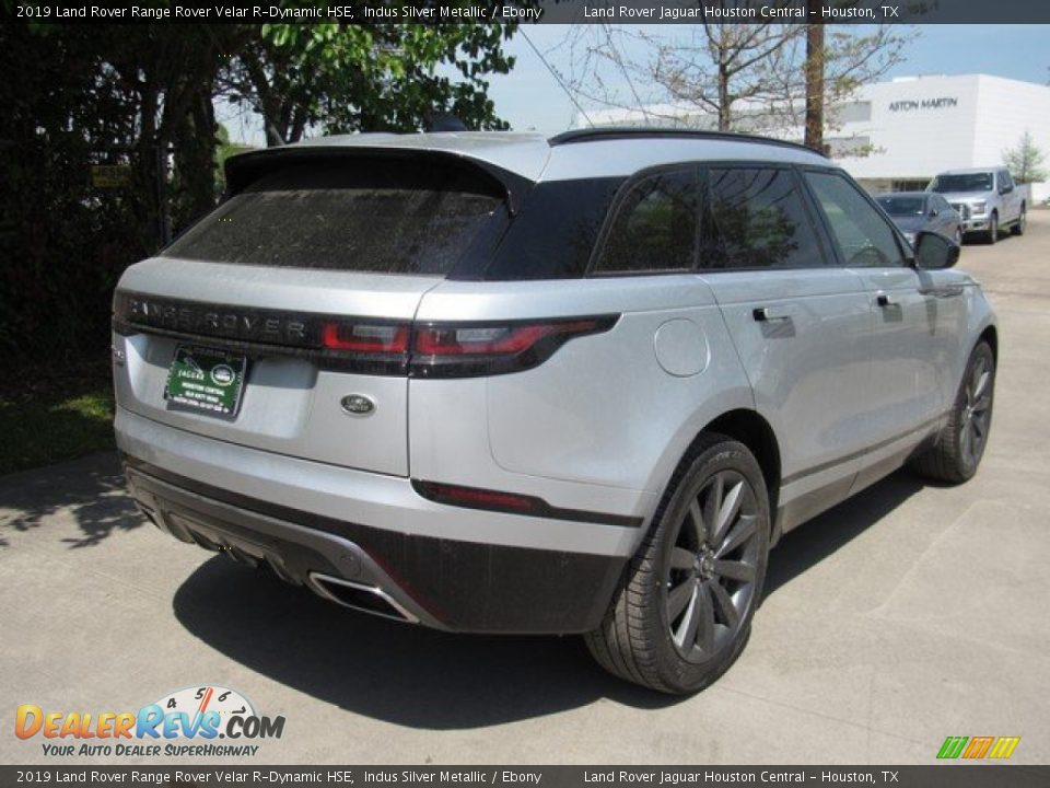 2019 Land Rover Range Rover Velar R-Dynamic HSE Indus Silver Metallic / Ebony Photo #7