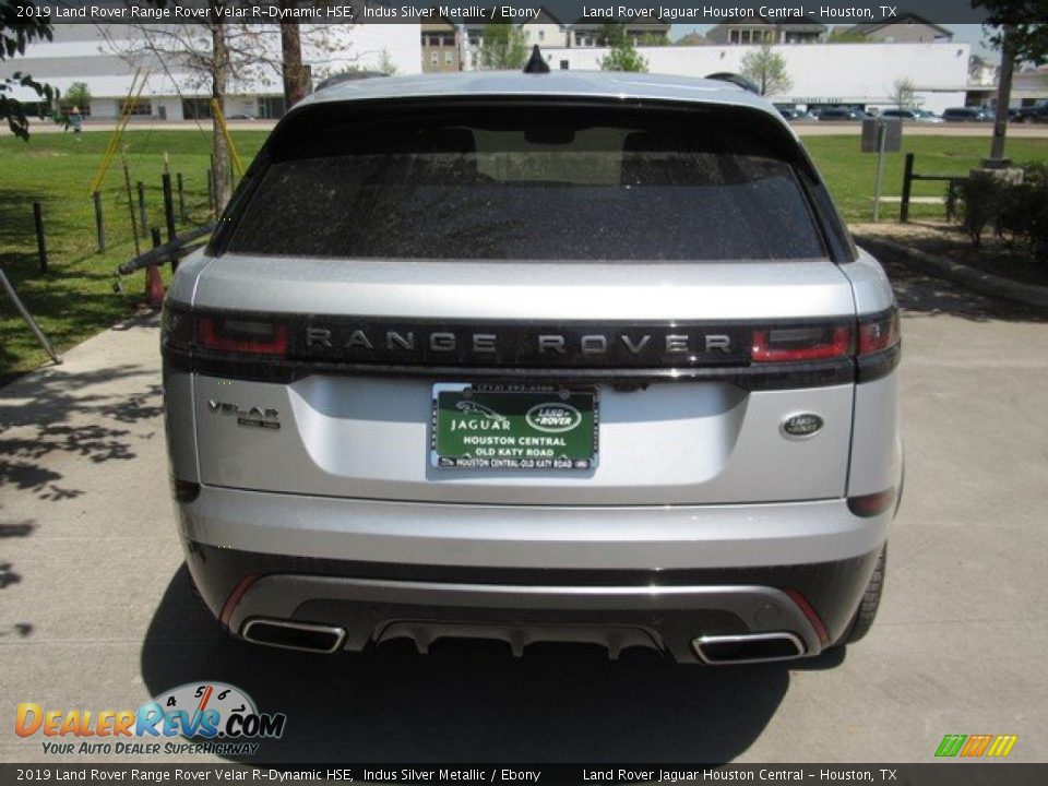 2019 Land Rover Range Rover Velar R-Dynamic HSE Indus Silver Metallic / Ebony Photo #8