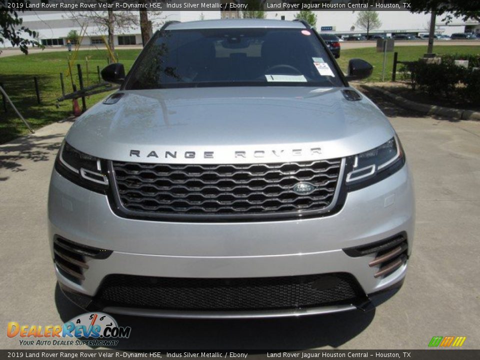 2019 Land Rover Range Rover Velar R-Dynamic HSE Indus Silver Metallic / Ebony Photo #9