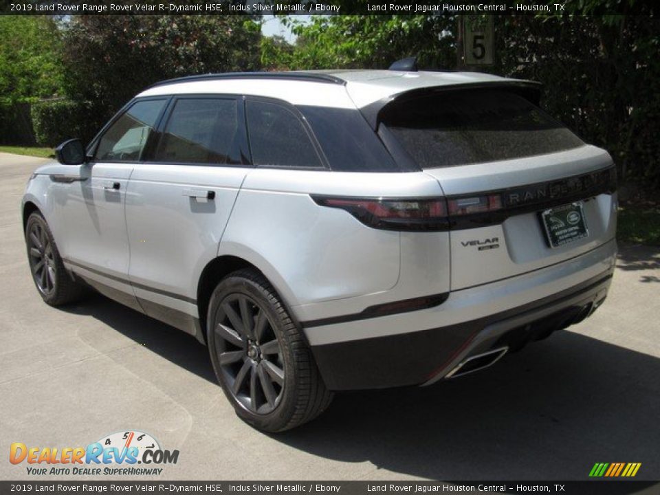 2019 Land Rover Range Rover Velar R-Dynamic HSE Indus Silver Metallic / Ebony Photo #12