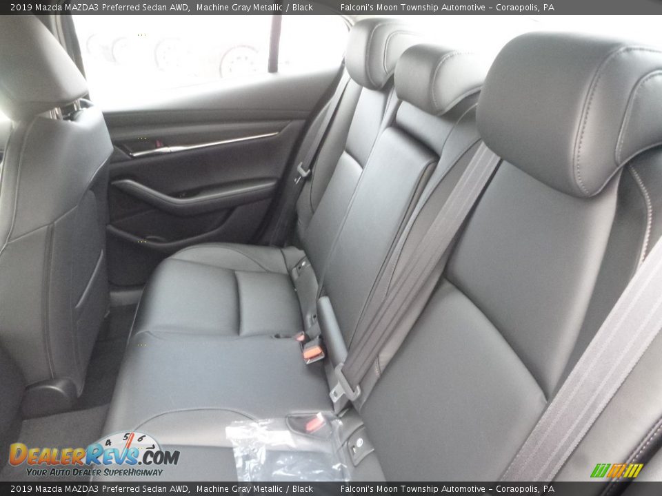 Rear Seat of 2019 Mazda MAZDA3 Preferred Sedan AWD Photo #8