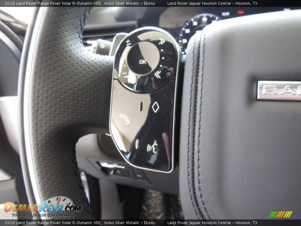 2019 Land Rover Range Rover Velar R-Dynamic HSE Indus Silver Metallic / Ebony Photo #27