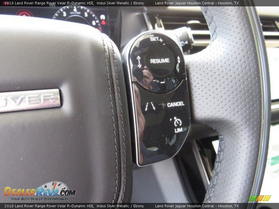 2019 Land Rover Range Rover Velar R-Dynamic HSE Indus Silver Metallic / Ebony Photo #28
