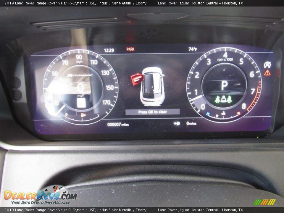 2019 Land Rover Range Rover Velar R-Dynamic HSE Indus Silver Metallic / Ebony Photo #29