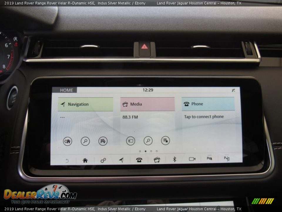 2019 Land Rover Range Rover Velar R-Dynamic HSE Indus Silver Metallic / Ebony Photo #30