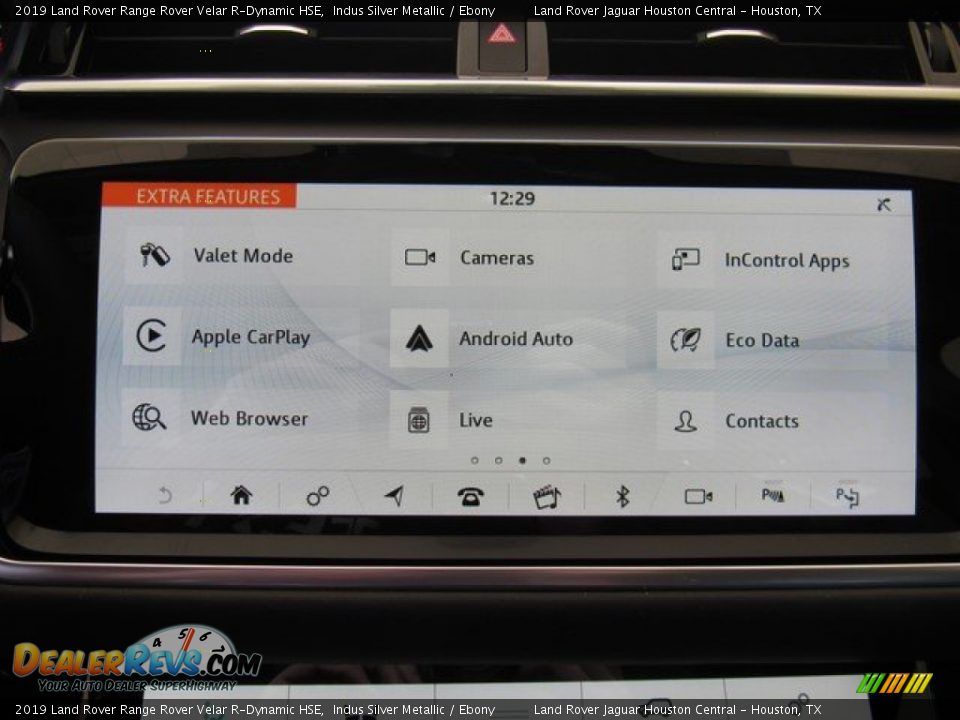 2019 Land Rover Range Rover Velar R-Dynamic HSE Indus Silver Metallic / Ebony Photo #31