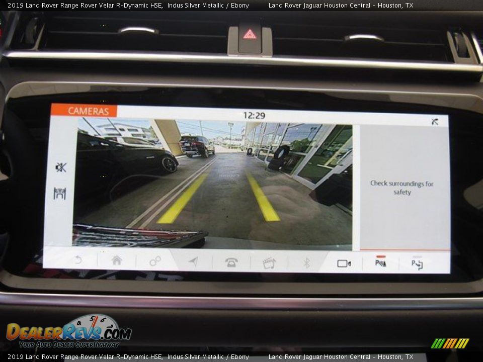 2019 Land Rover Range Rover Velar R-Dynamic HSE Indus Silver Metallic / Ebony Photo #34