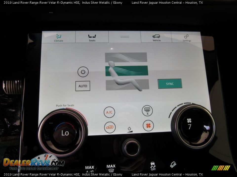 2019 Land Rover Range Rover Velar R-Dynamic HSE Indus Silver Metallic / Ebony Photo #35