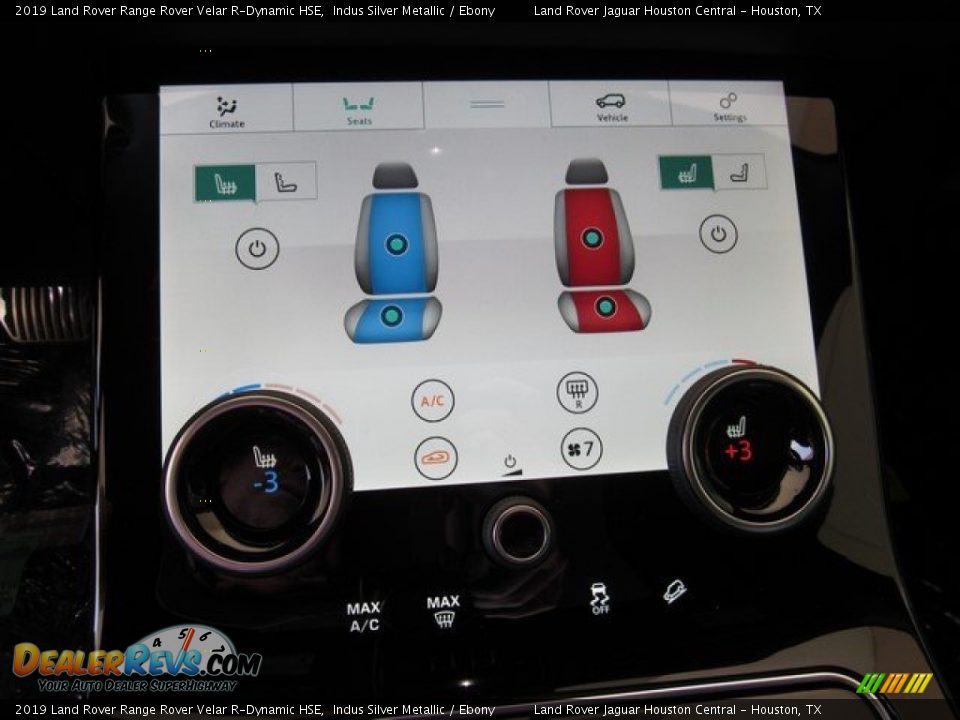 2019 Land Rover Range Rover Velar R-Dynamic HSE Indus Silver Metallic / Ebony Photo #36