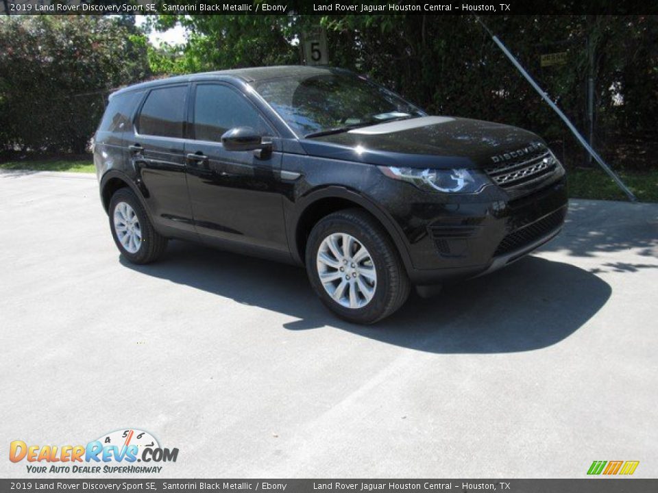 2019 Land Rover Discovery Sport SE Santorini Black Metallic / Ebony Photo #1