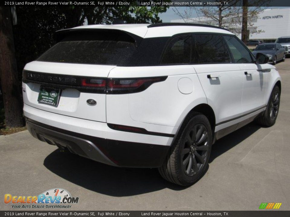 2019 Land Rover Range Rover Velar R-Dynamic SE Fuji White / Ebony Photo #7
