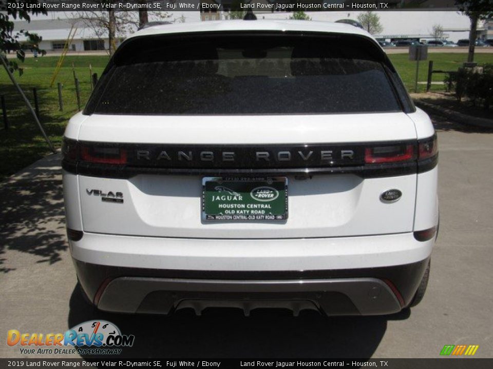 2019 Land Rover Range Rover Velar R-Dynamic SE Fuji White / Ebony Photo #8