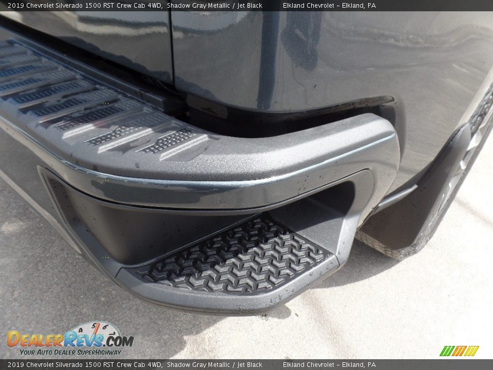 2019 Chevrolet Silverado 1500 RST Crew Cab 4WD Shadow Gray Metallic / Jet Black Photo #12