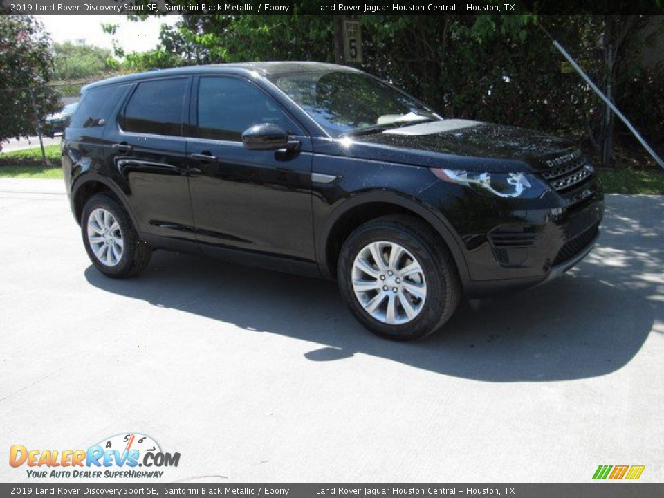 2019 Land Rover Discovery Sport SE Santorini Black Metallic / Ebony Photo #1
