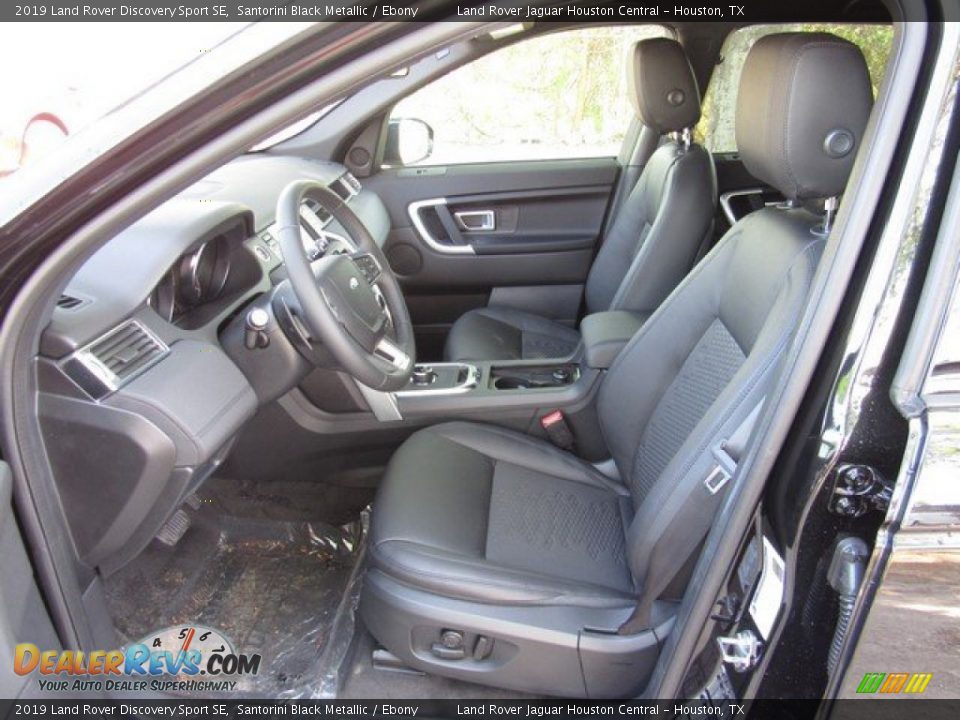 2019 Land Rover Discovery Sport SE Santorini Black Metallic / Ebony Photo #3