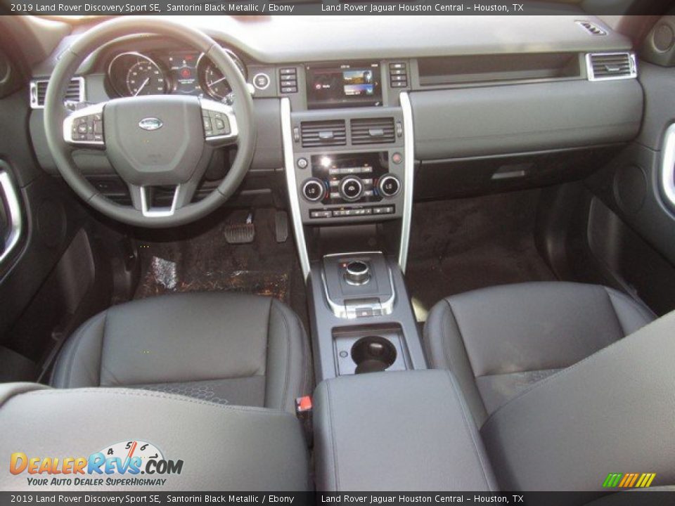 2019 Land Rover Discovery Sport SE Santorini Black Metallic / Ebony Photo #4