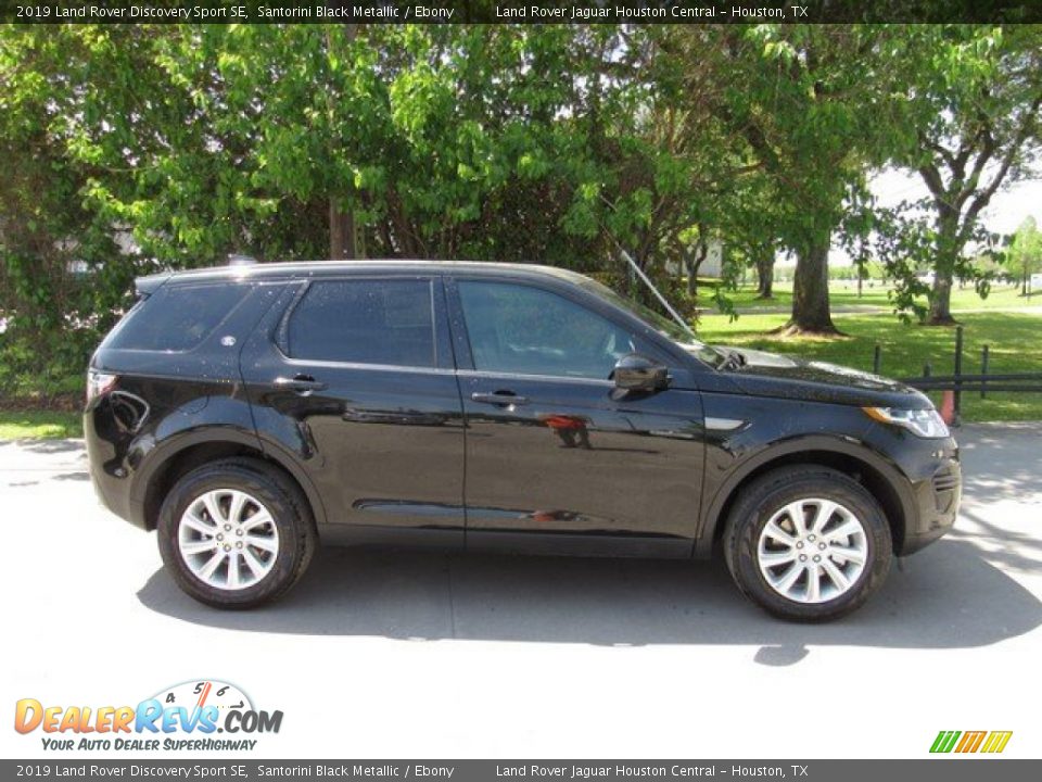 2019 Land Rover Discovery Sport SE Santorini Black Metallic / Ebony Photo #6
