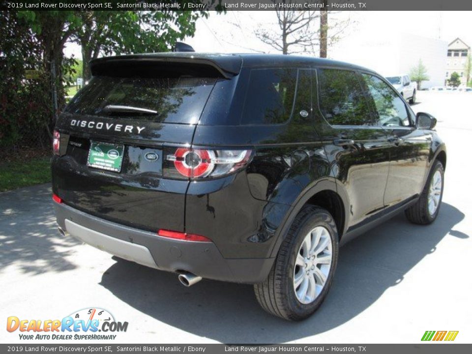 2019 Land Rover Discovery Sport SE Santorini Black Metallic / Ebony Photo #7