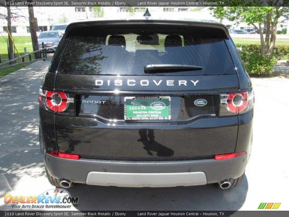2019 Land Rover Discovery Sport SE Santorini Black Metallic / Ebony Photo #8