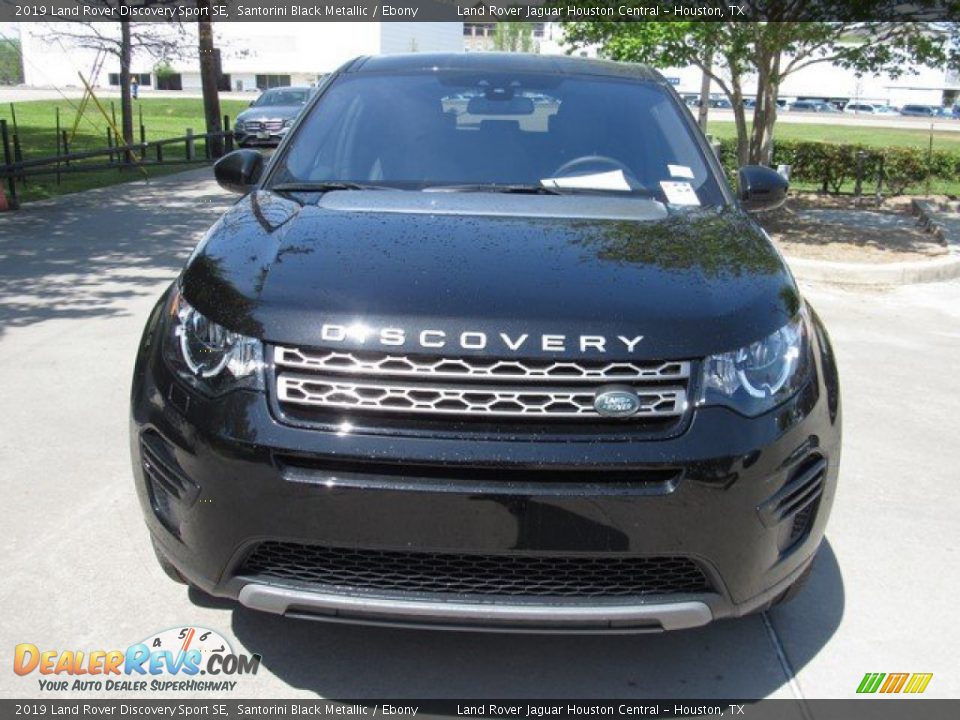 2019 Land Rover Discovery Sport SE Santorini Black Metallic / Ebony Photo #9