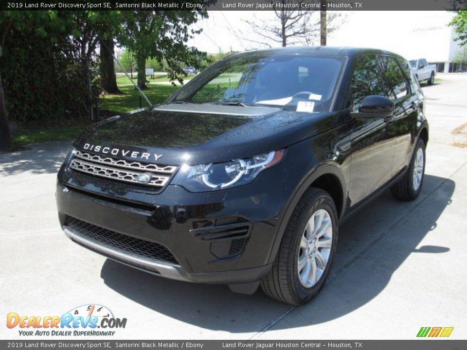 2019 Land Rover Discovery Sport SE Santorini Black Metallic / Ebony Photo #10