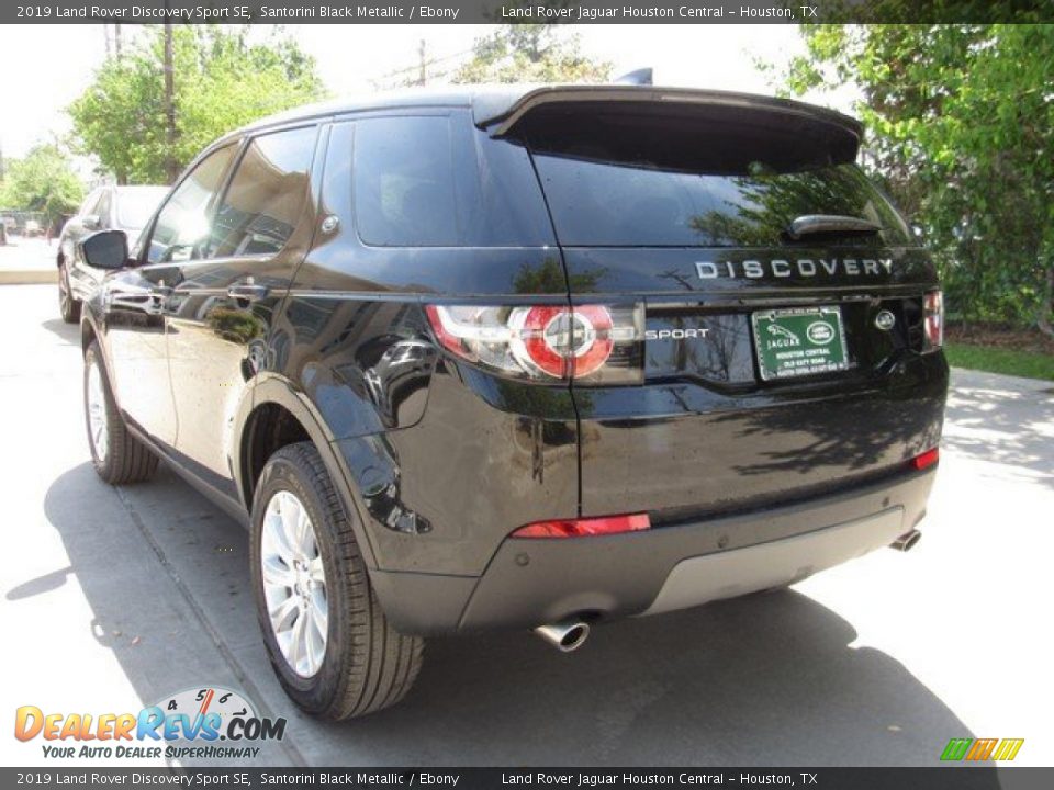 2019 Land Rover Discovery Sport SE Santorini Black Metallic / Ebony Photo #12