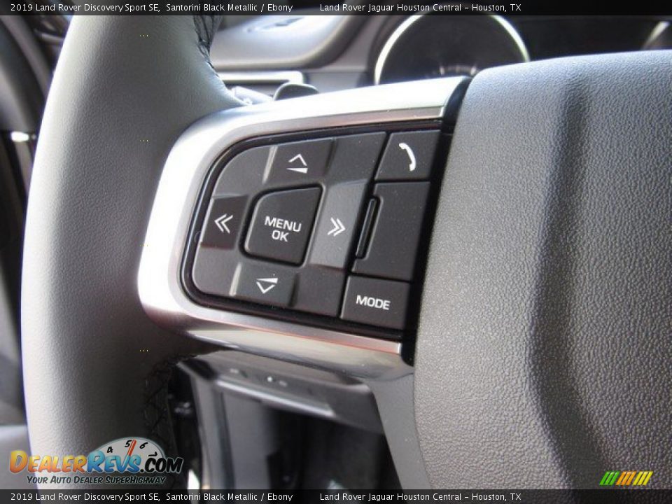 2019 Land Rover Discovery Sport SE Santorini Black Metallic / Ebony Photo #26