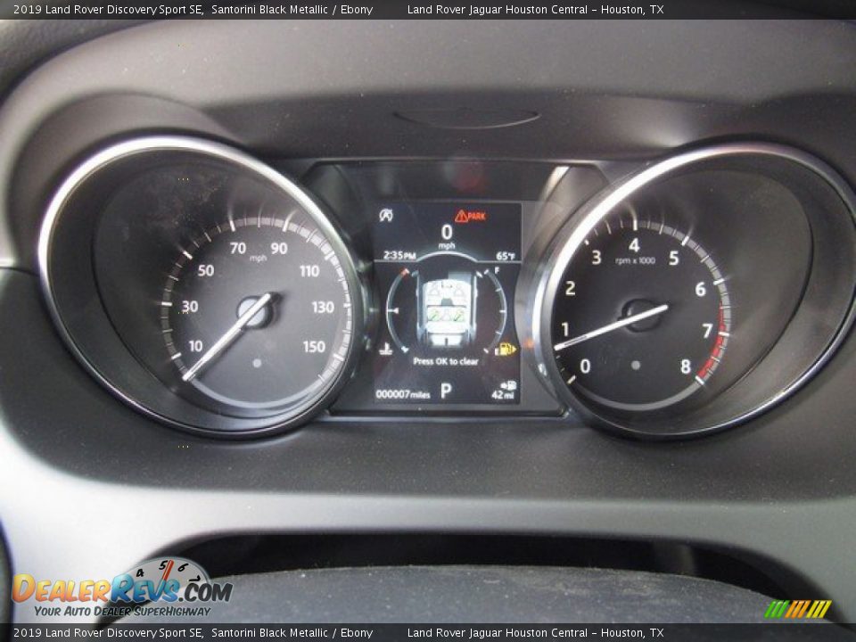 2019 Land Rover Discovery Sport SE Santorini Black Metallic / Ebony Photo #28