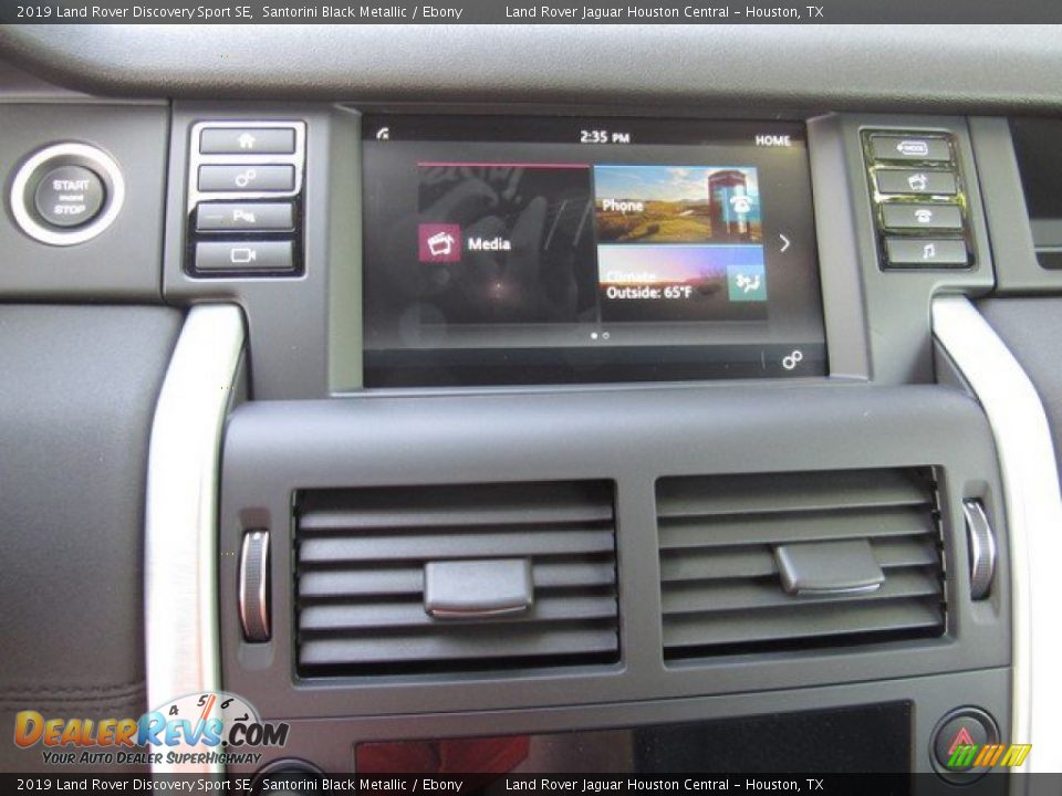 2019 Land Rover Discovery Sport SE Santorini Black Metallic / Ebony Photo #29