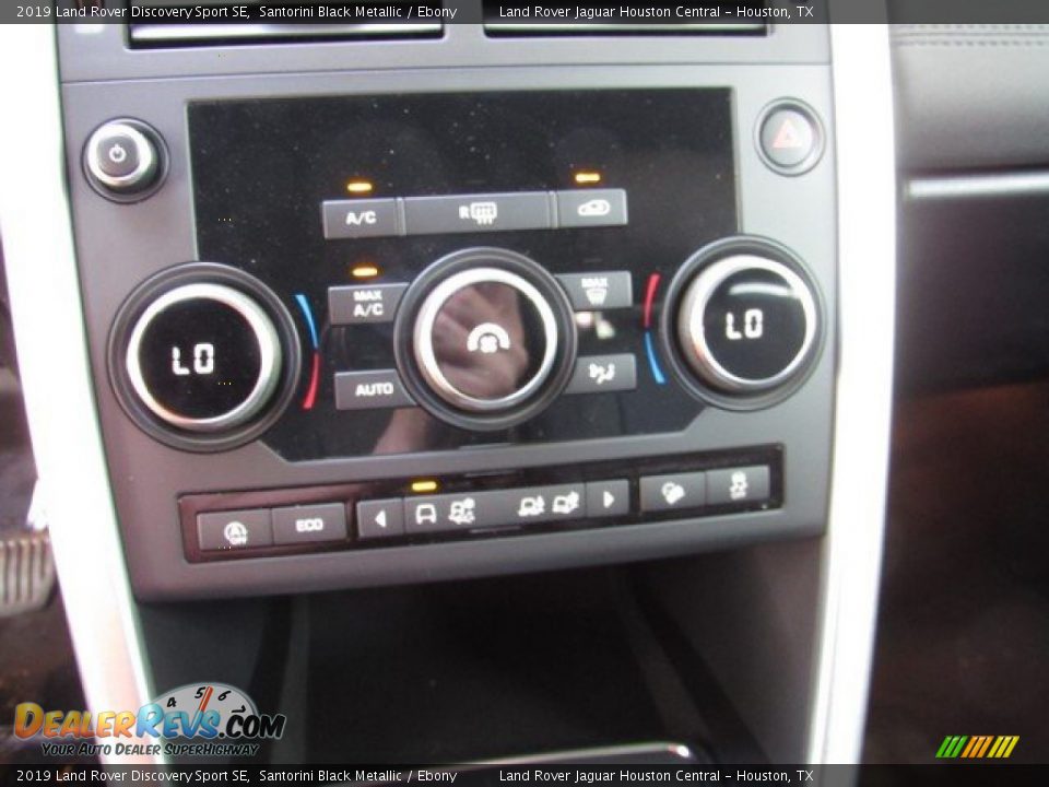 2019 Land Rover Discovery Sport SE Santorini Black Metallic / Ebony Photo #32