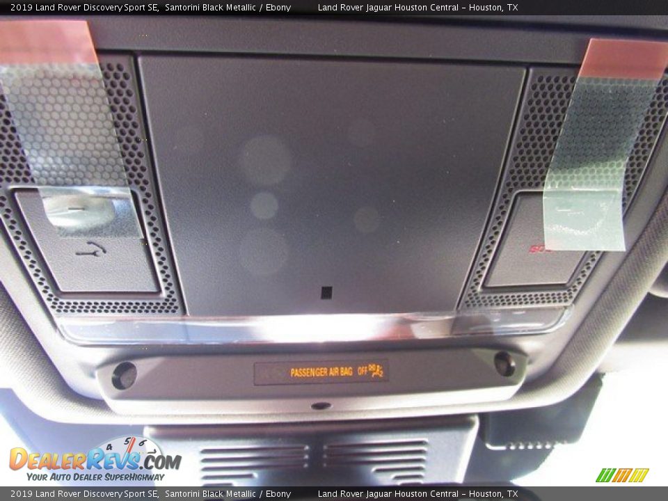2019 Land Rover Discovery Sport SE Santorini Black Metallic / Ebony Photo #34