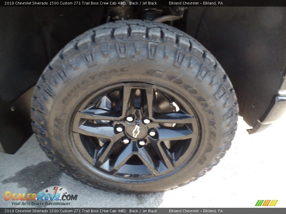 2019 Chevrolet Silverado 1500 Custom Z71 Trail Boss Crew Cab 4WD Wheel Photo #11