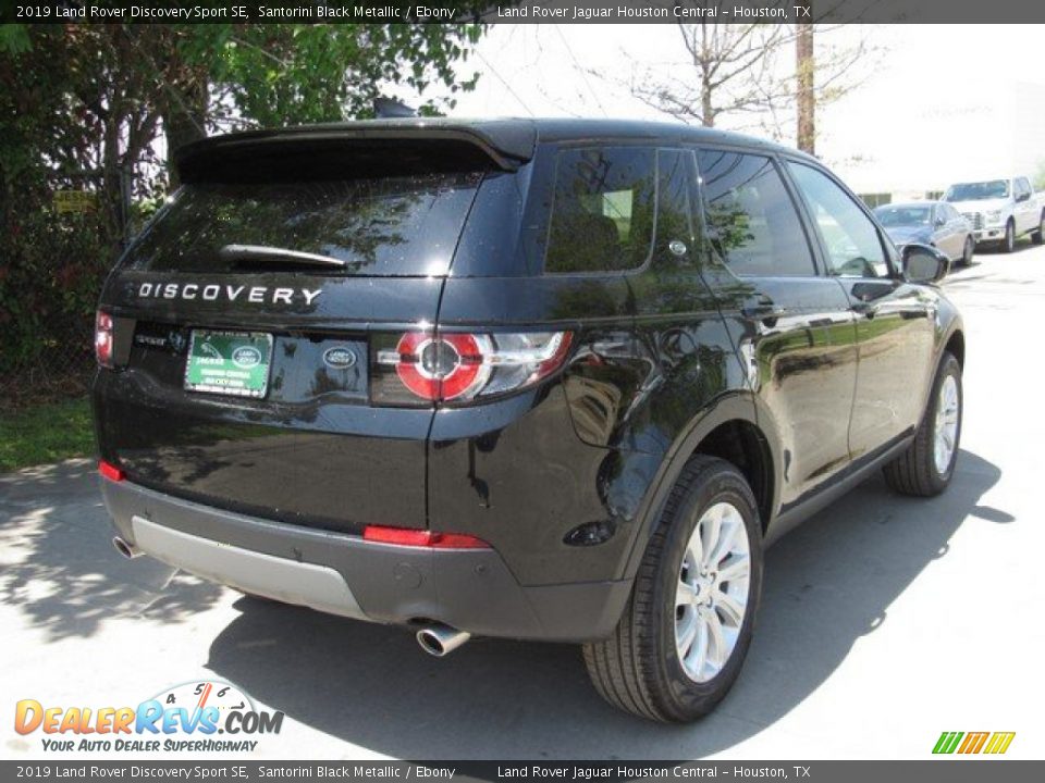 2019 Land Rover Discovery Sport SE Santorini Black Metallic / Ebony Photo #7