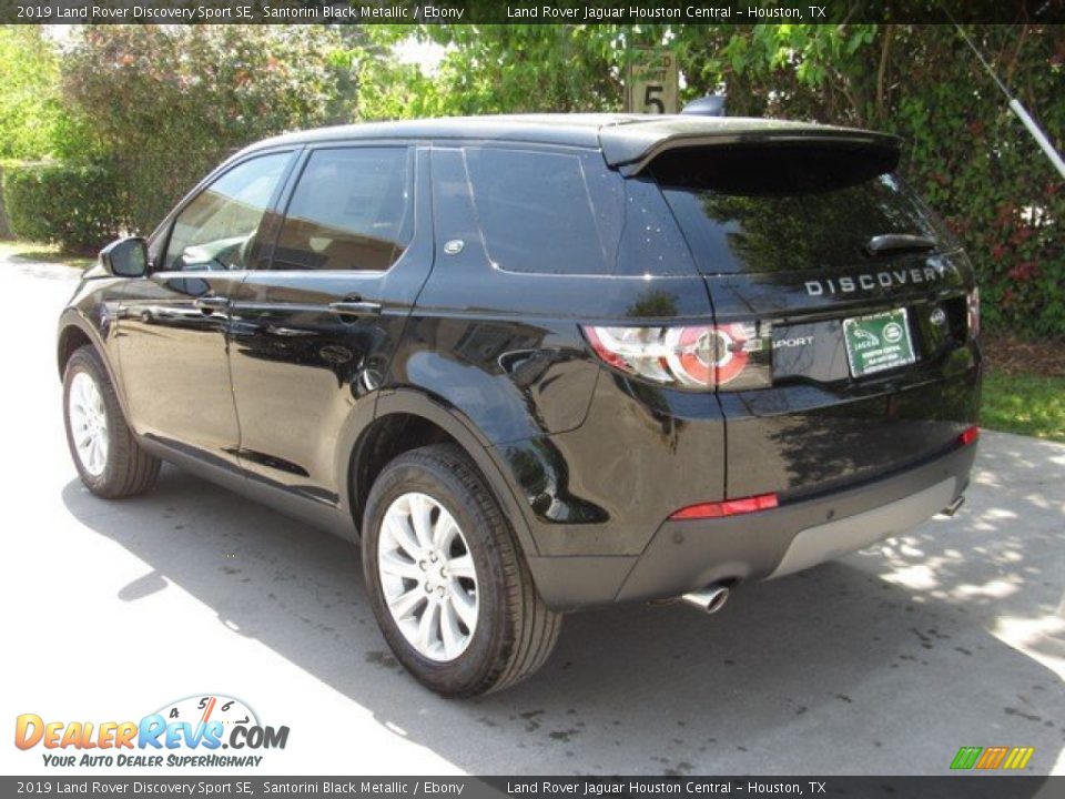 2019 Land Rover Discovery Sport SE Santorini Black Metallic / Ebony Photo #12