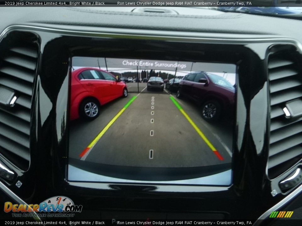 2019 Jeep Cherokee Limited 4x4 Bright White / Black Photo #18