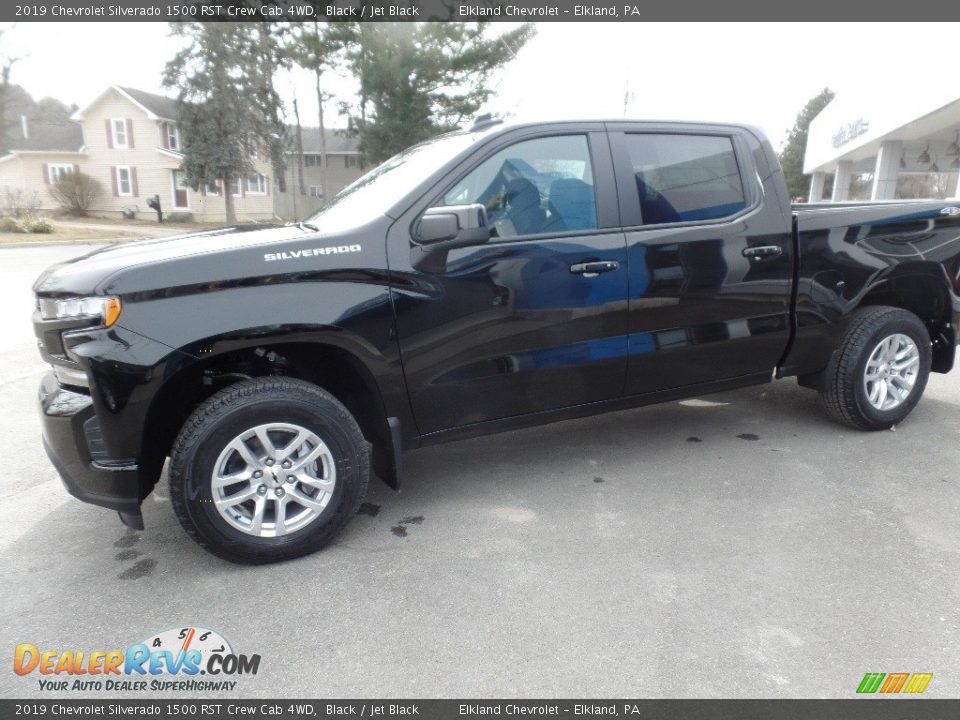 Black 2019 Chevrolet Silverado 1500 RST Crew Cab 4WD Photo #4