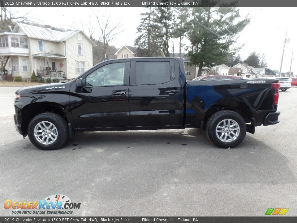 Black 2019 Chevrolet Silverado 1500 RST Crew Cab 4WD Photo #5