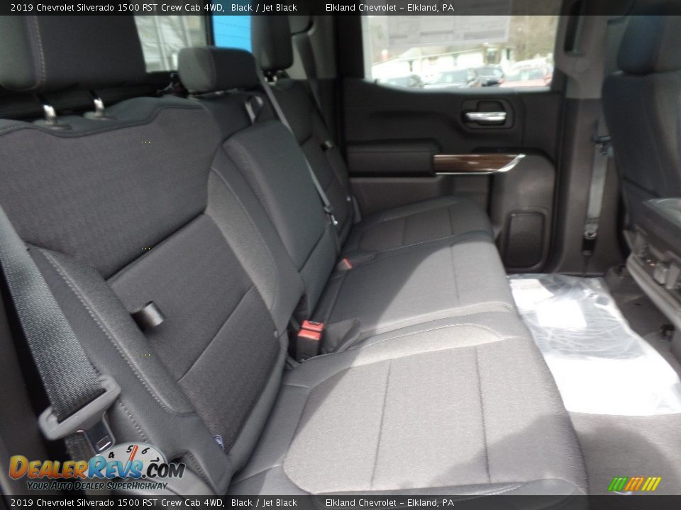 2019 Chevrolet Silverado 1500 RST Crew Cab 4WD Black / Jet Black Photo #15
