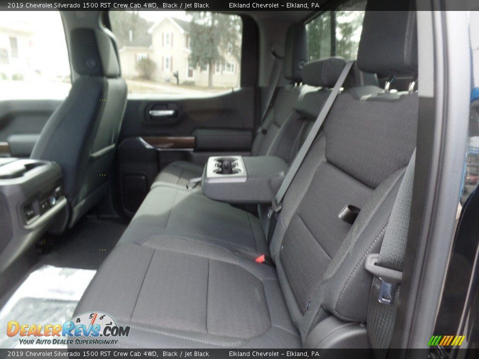 2019 Chevrolet Silverado 1500 RST Crew Cab 4WD Black / Jet Black Photo #22