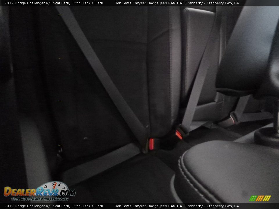 2019 Dodge Challenger R/T Scat Pack Pitch Black / Black Photo #12