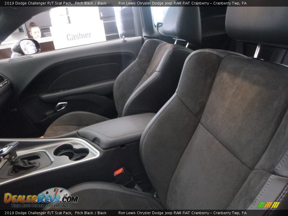 2019 Dodge Challenger R/T Scat Pack Pitch Black / Black Photo #15