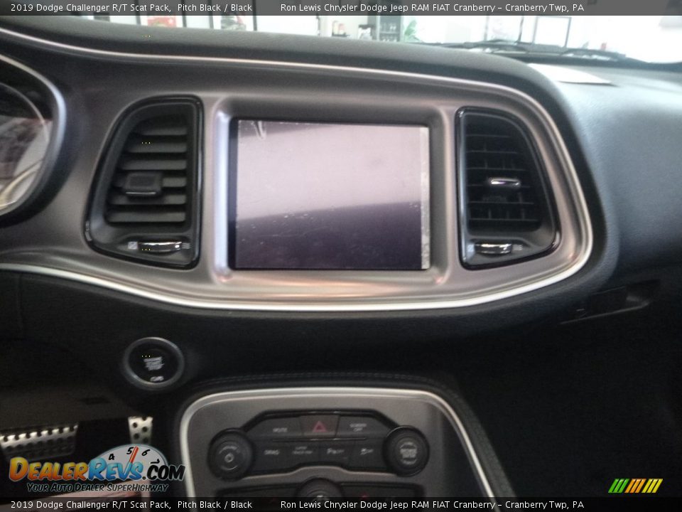 2019 Dodge Challenger R/T Scat Pack Pitch Black / Black Photo #16