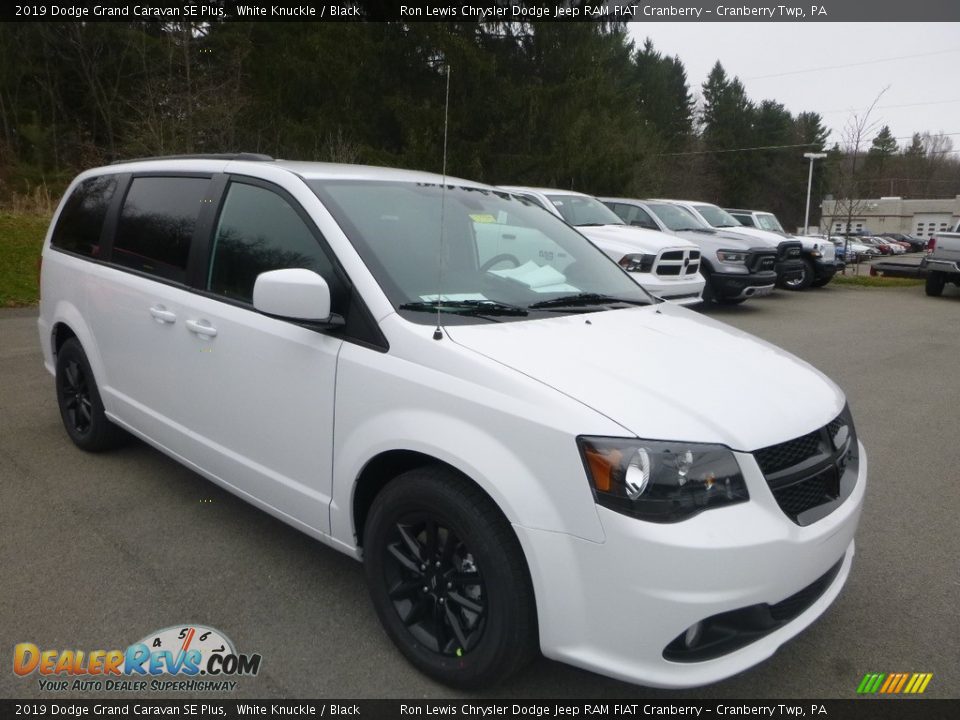 2019 Dodge Grand Caravan SE Plus White Knuckle / Black Photo #8