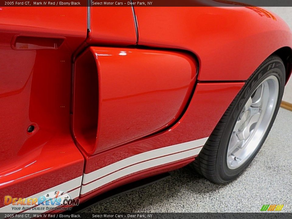 2005 Ford GT Mark IV Red / Ebony Black Photo #10