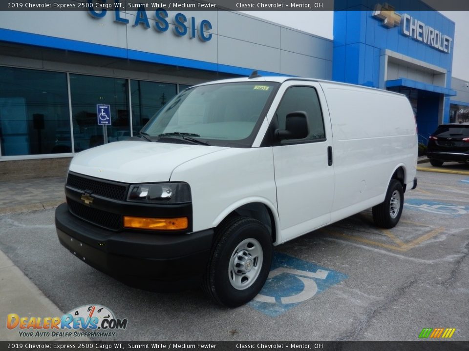 2019 Chevrolet Express 2500 Cargo WT Summit White / Medium Pewter Photo #1