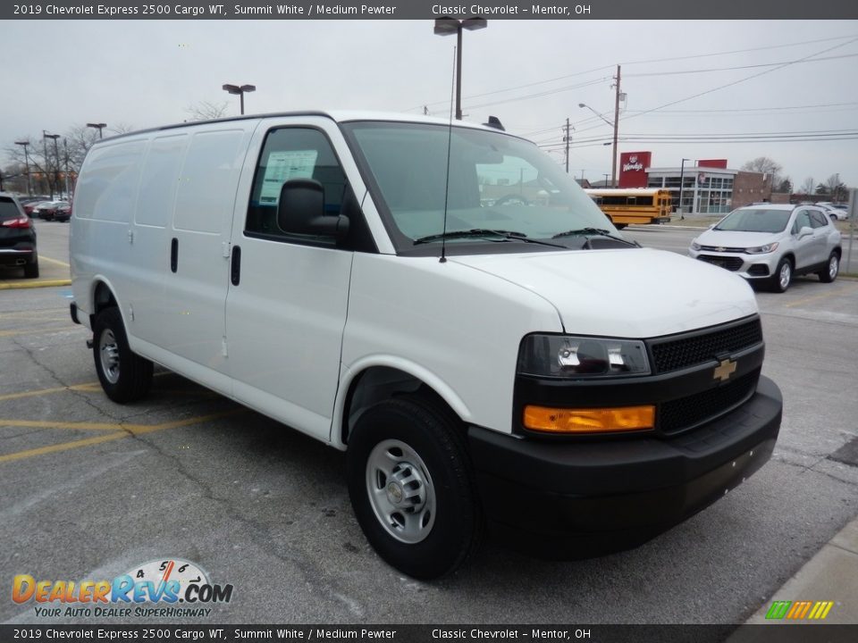 2019 Chevrolet Express 2500 Cargo WT Summit White / Medium Pewter Photo #3