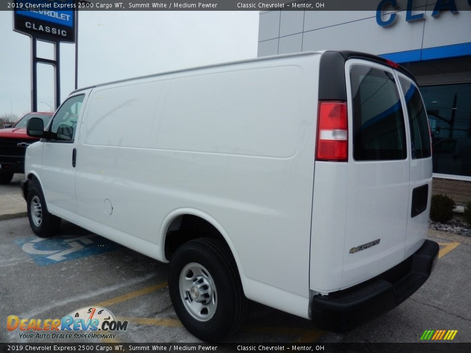 2019 Chevrolet Express 2500 Cargo WT Summit White / Medium Pewter Photo #6