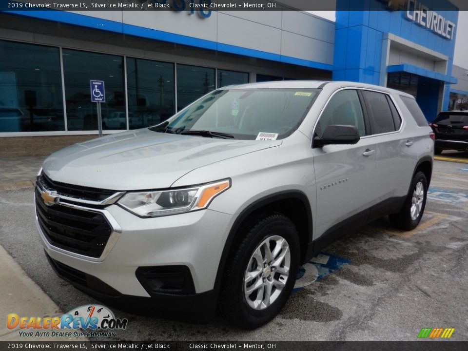 2019 Chevrolet Traverse LS Silver Ice Metallic / Jet Black Photo #1