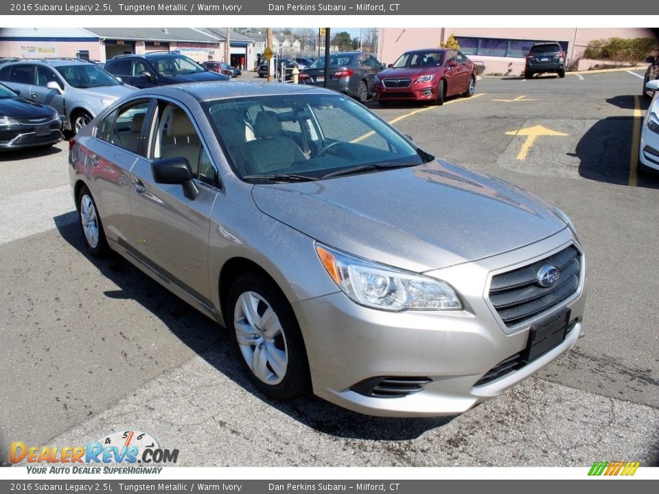 2016 Subaru Legacy 2.5i Tungsten Metallic / Warm Ivory Photo #3